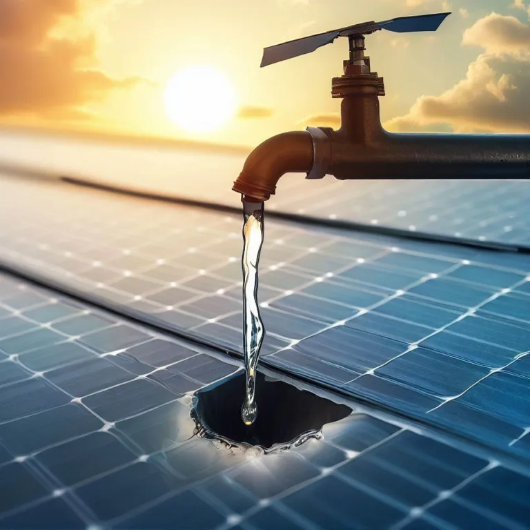 De ce curge apa din panoul solar